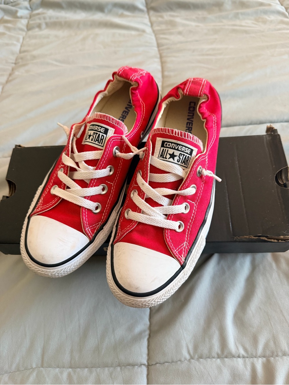 Converse women’s All Star Low Top Sneakers - Red
